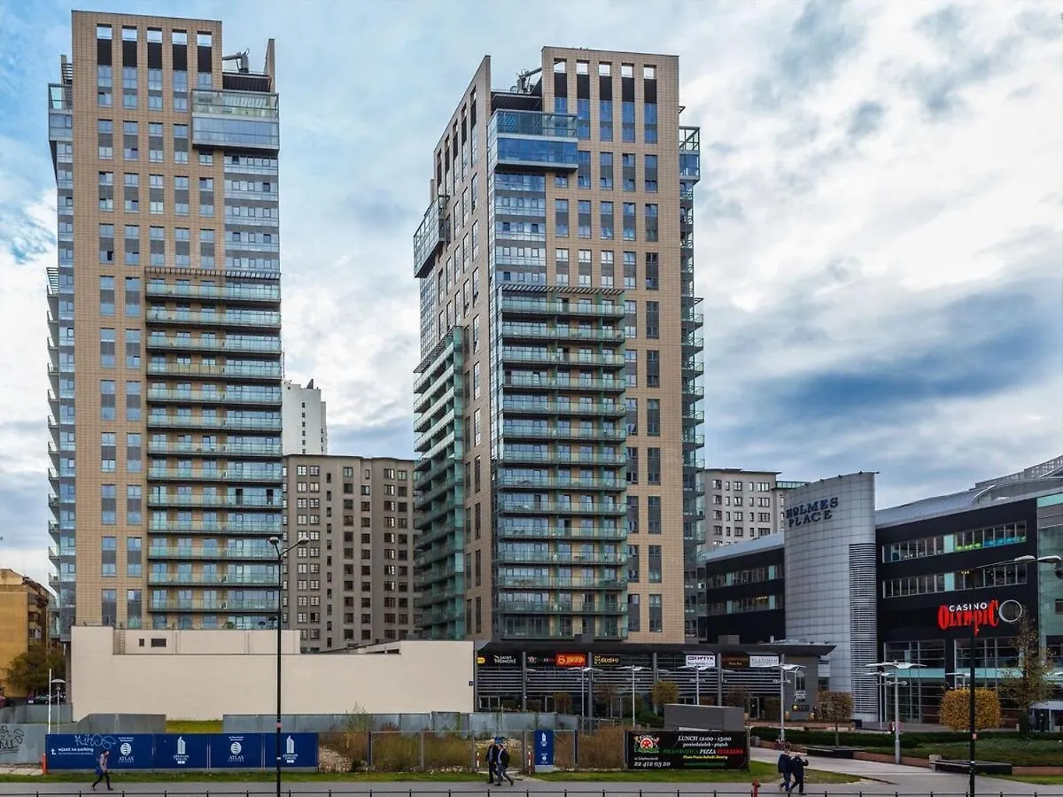 Golden Apartments Warsaw - Big And Bright Apartment In Platinum Towers- Browary- Grzyb61A