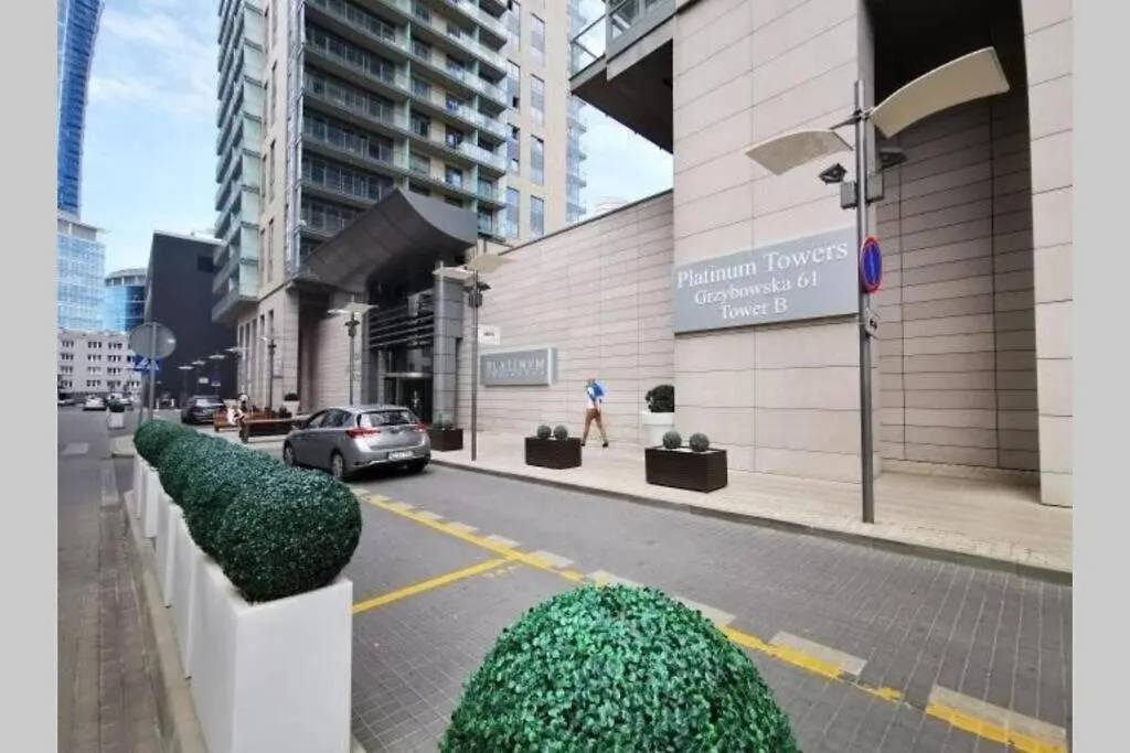 Golden Apartments Warsaw - Big And Bright Apartment In Platinum Towers- Browary- Grzyb61A